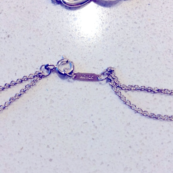 Tiffany & Co Infinity Double Chain Necklace & Bracelet - Picture 5 of 7